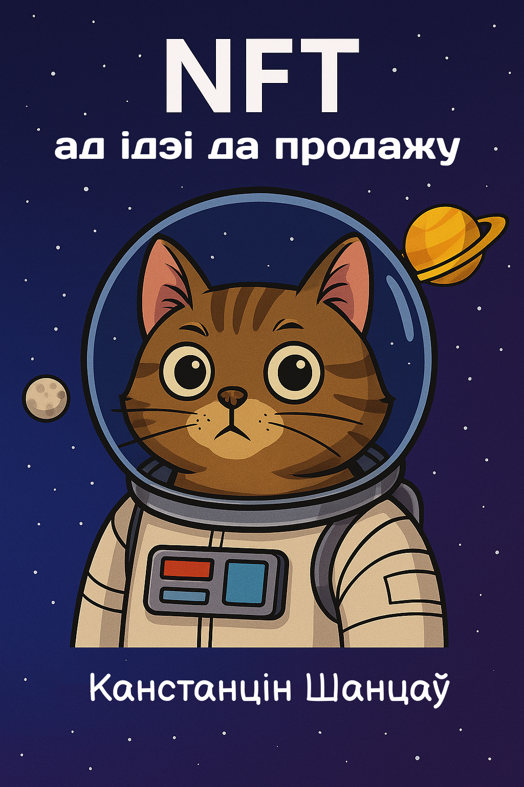 Обложка книги «NFT ад ідэі да продажу»